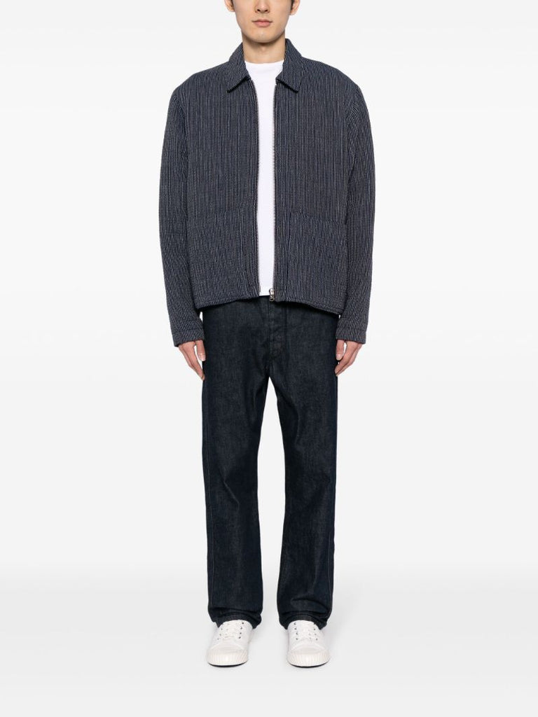 Blue Bay City Striped Jacket