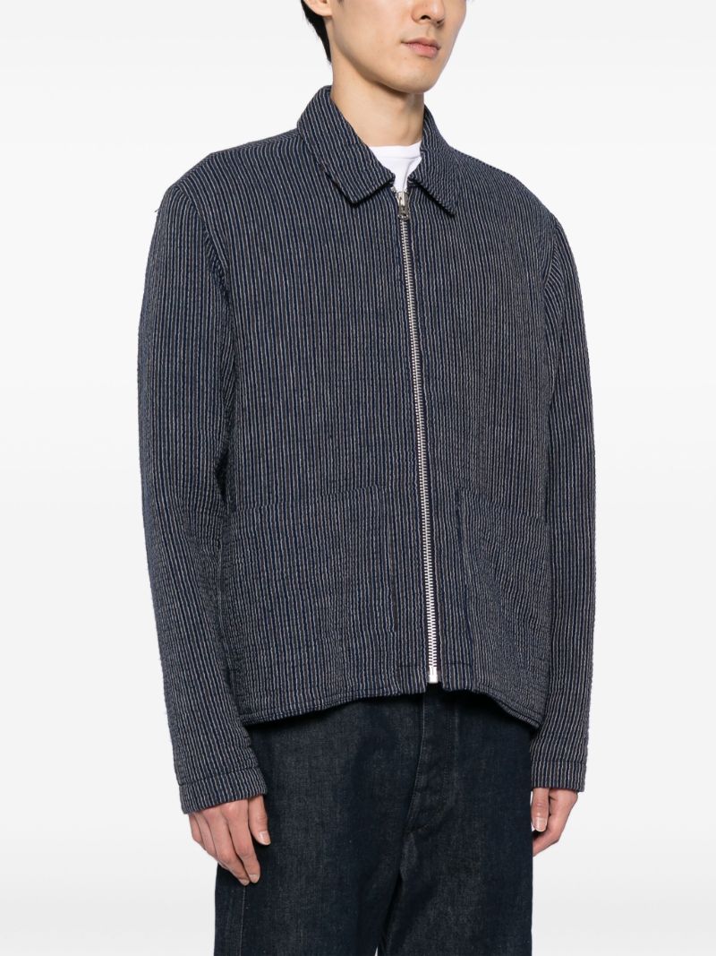 Blue Bay City Striped Jacket
