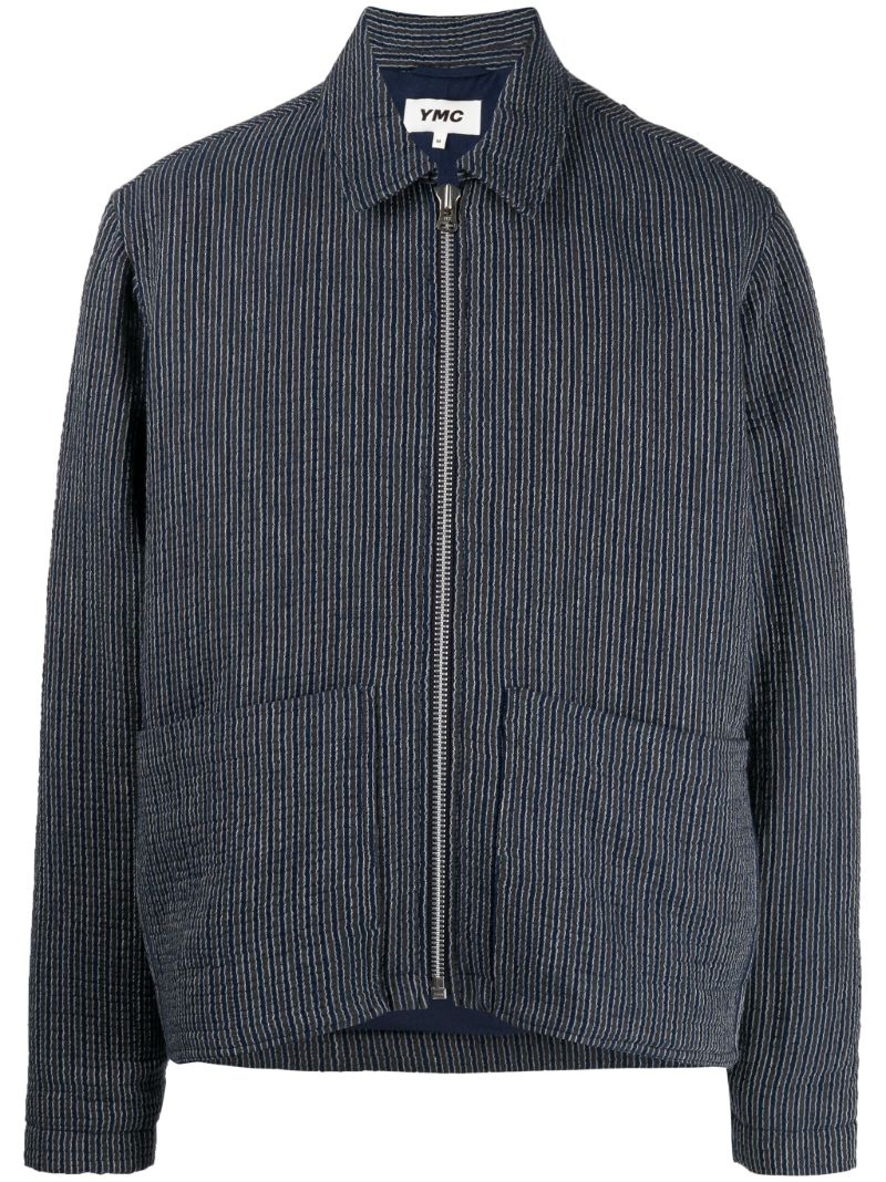 Blue Bay City Striped Jacket