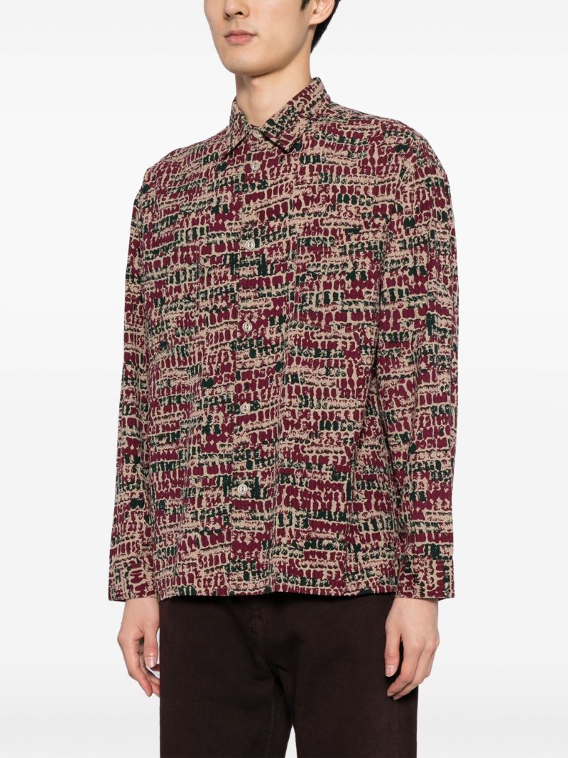 Multicoloured Mitchum Abstract-print Shirt