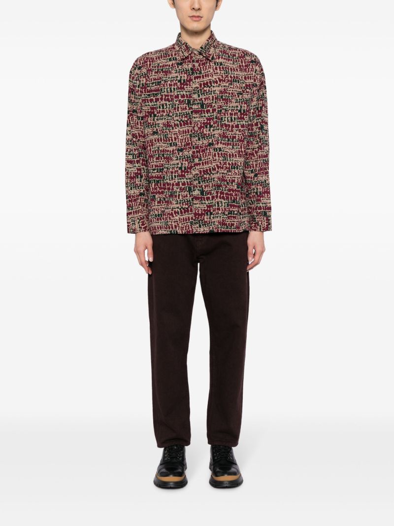Multicoloured Mitchum Abstract-print Shirt