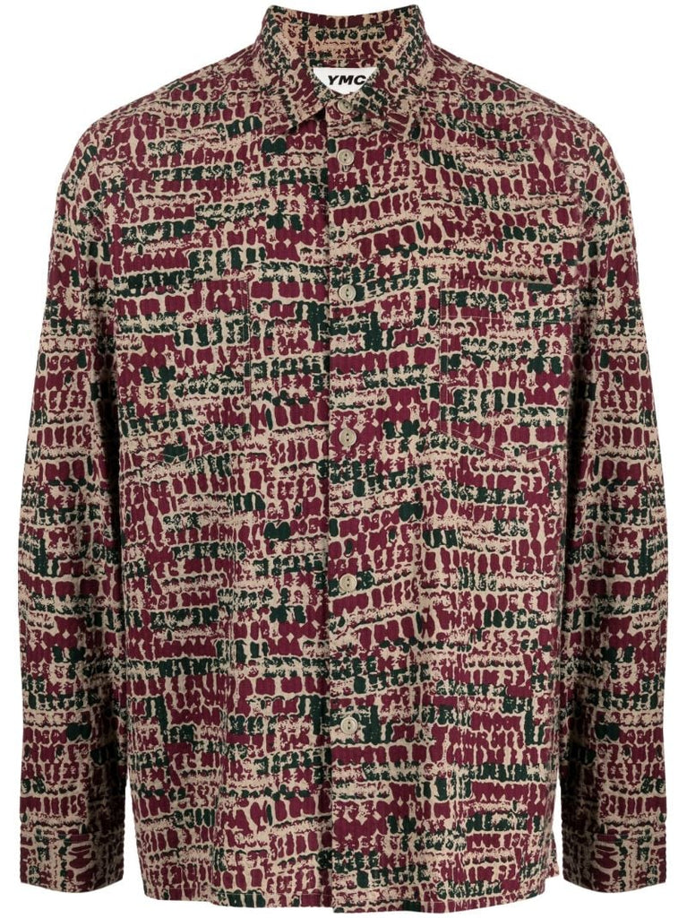 Multicoloured Mitchum Abstract-print Shirt