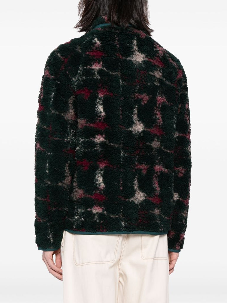 Multicoloured Beach Abstract-pattern Jacket