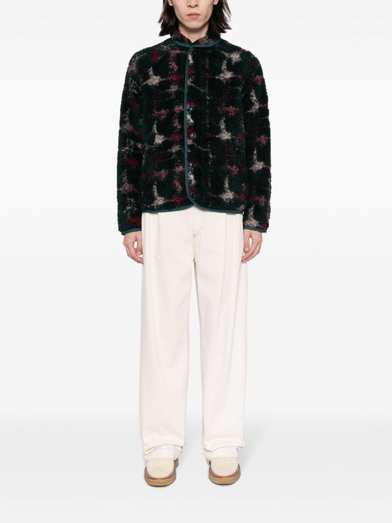 Multicoloured Beach Abstract-pattern Jacket