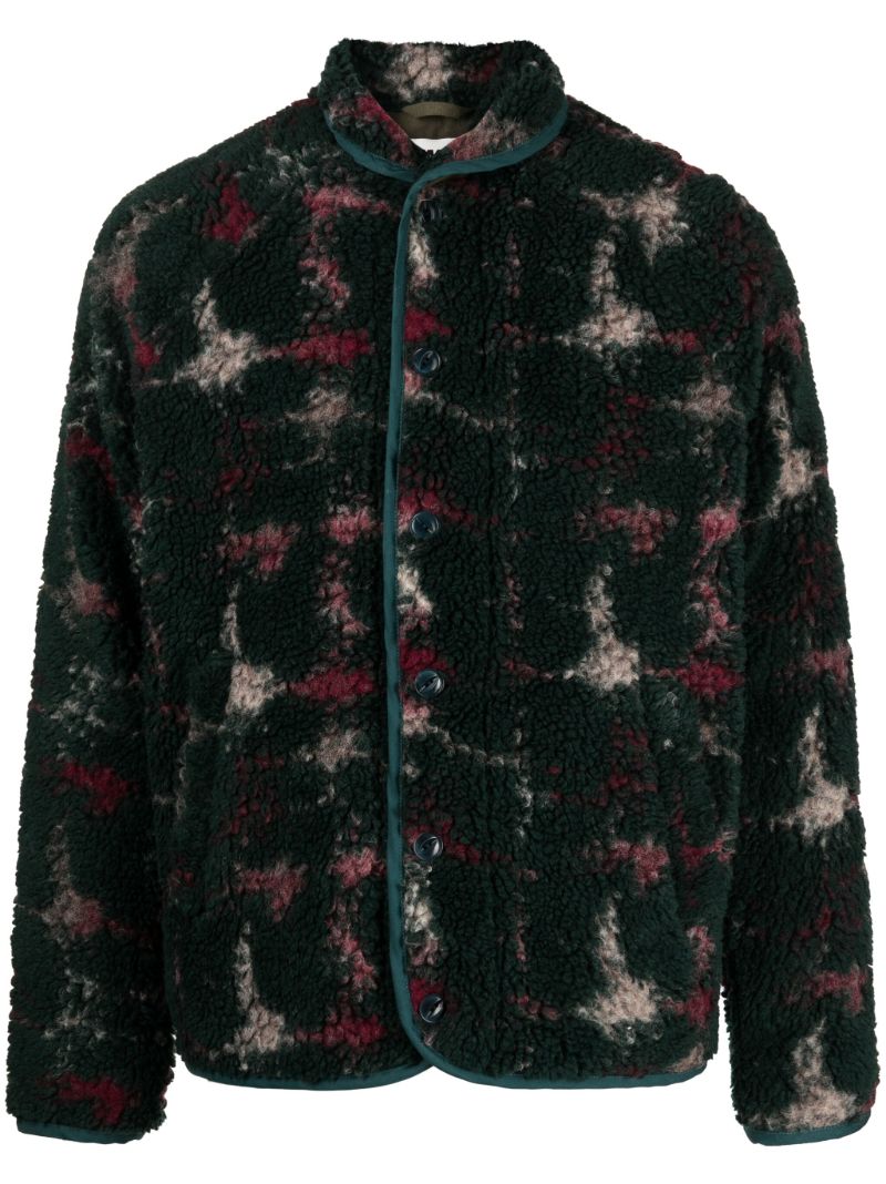 Multicoloured Beach Abstract-pattern Jacket