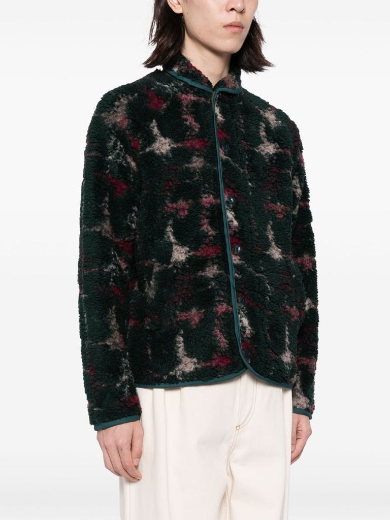 Multicoloured Beach Abstract-pattern Jacket