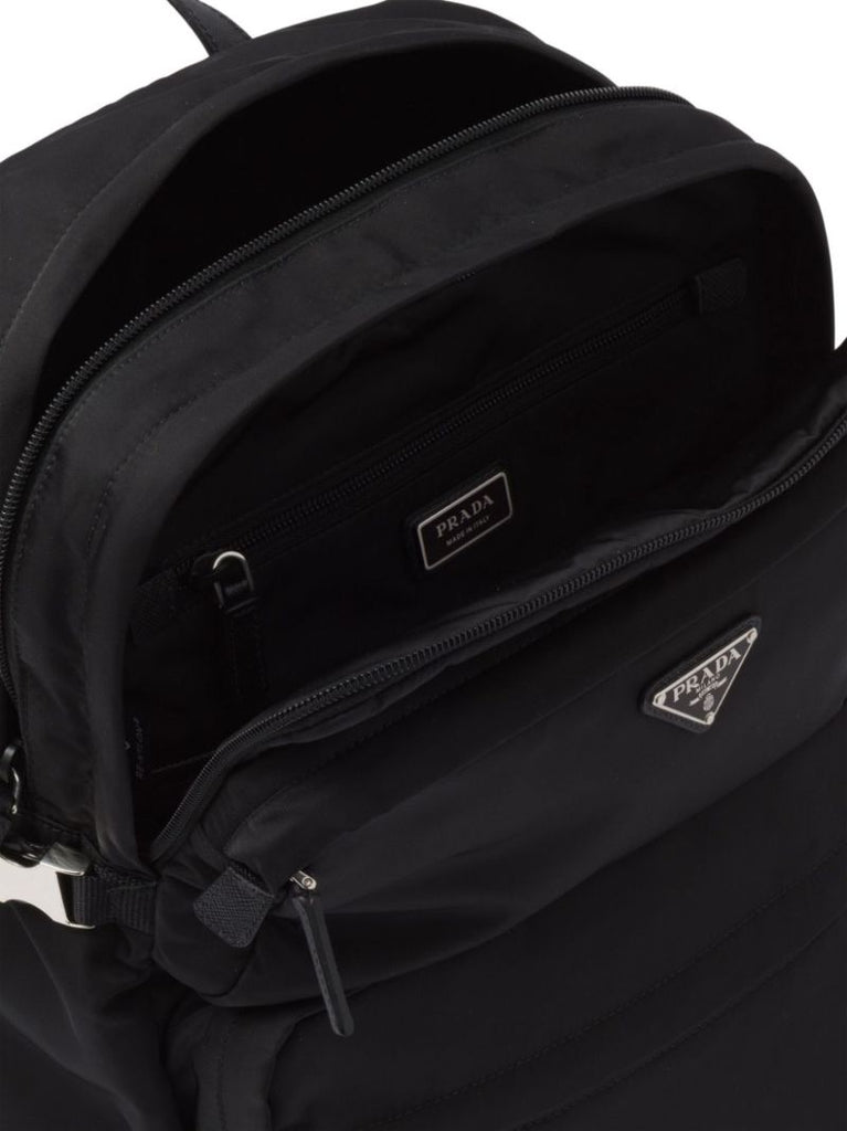 Re-nylon Saffiano Leather Backpack