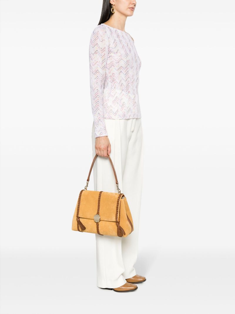 Neutral Penelope Medium Shoulder Bag