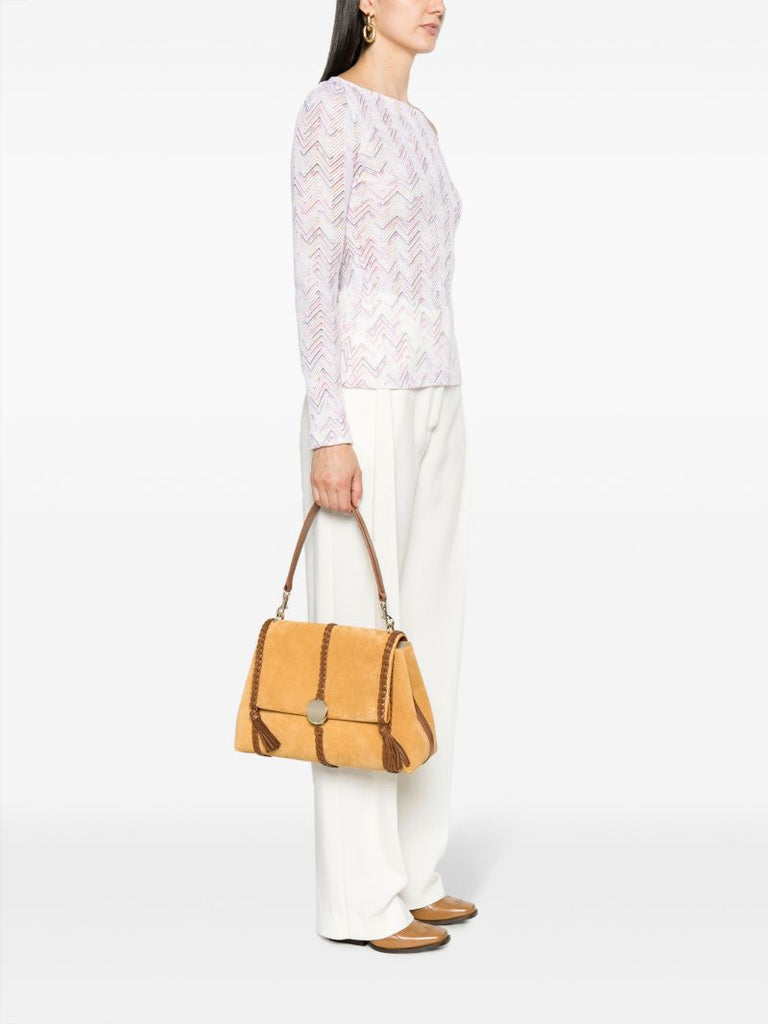 Neutral Penelope Medium Shoulder Bag