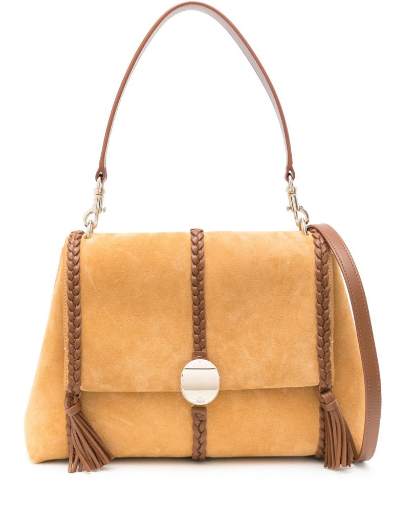 Neutral Penelope Medium Shoulder Bag
