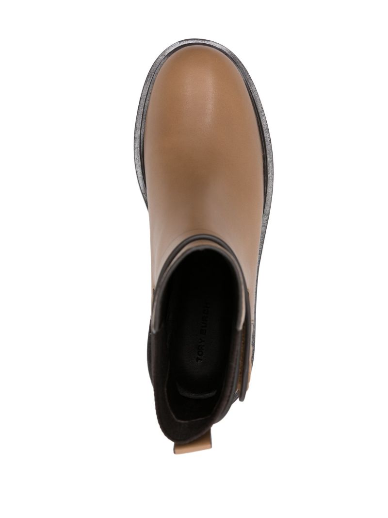 Neutral Doublet Leather Boots