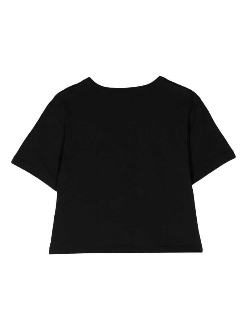 Black Retro Square G T-shirt