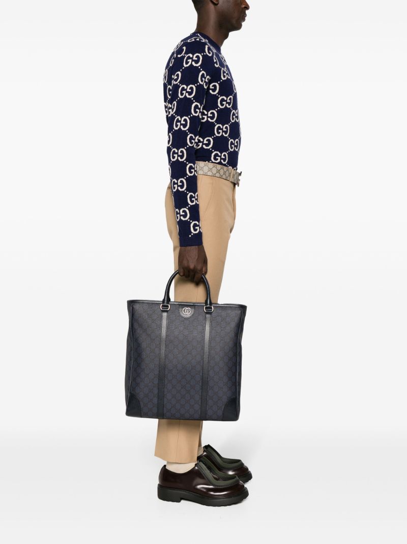 Blue Medium Ophidia Tote Bag