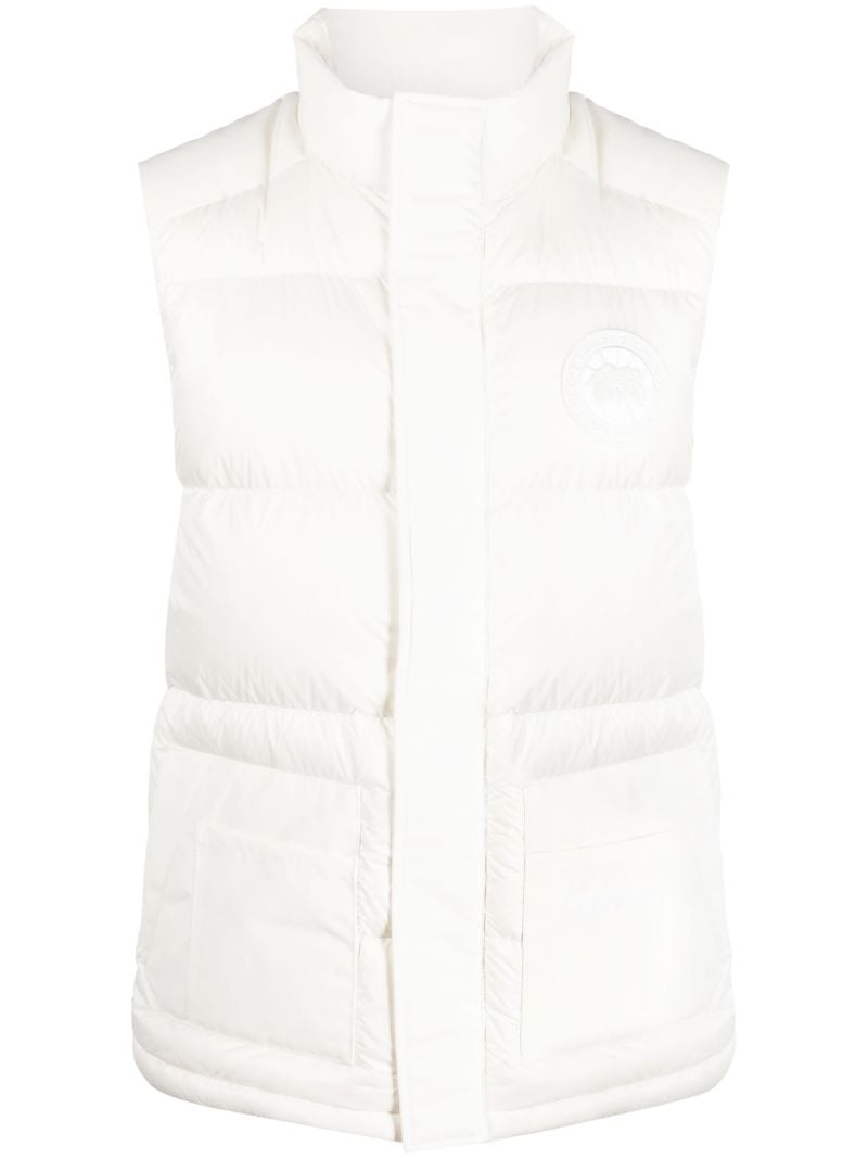 White Paradigm Freestyle Quilted Gilet