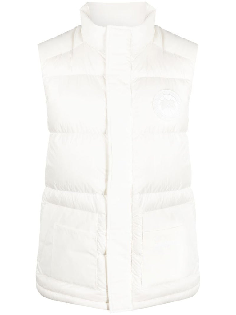 White Paradigm Freestyle Quilted Gilet