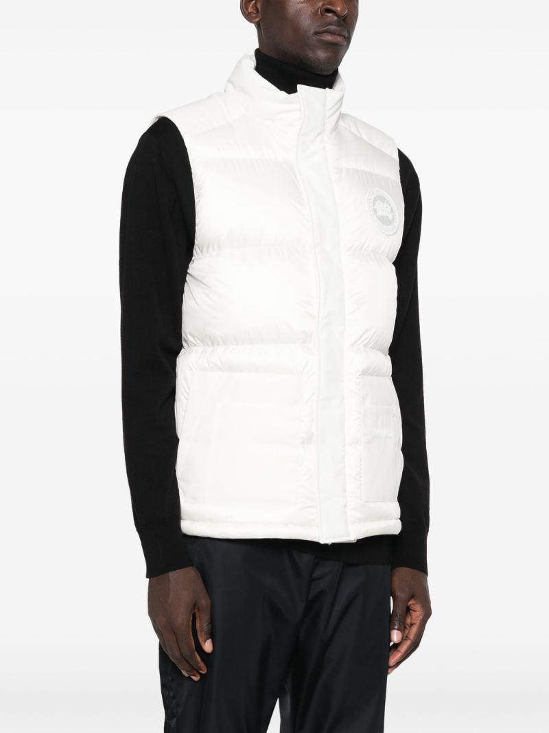White Paradigm Freestyle Quilted Gilet