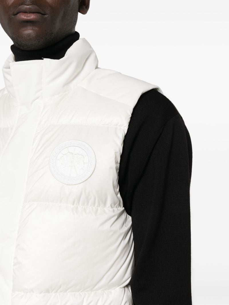 White Paradigm Freestyle Quilted Gilet