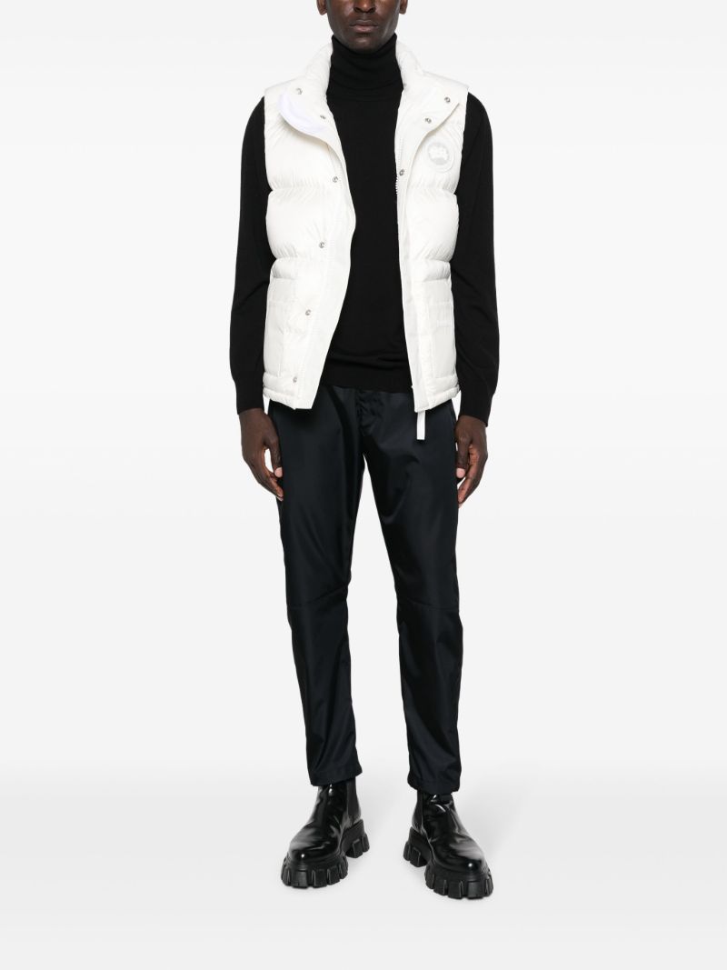 White Paradigm Freestyle Quilted Gilet