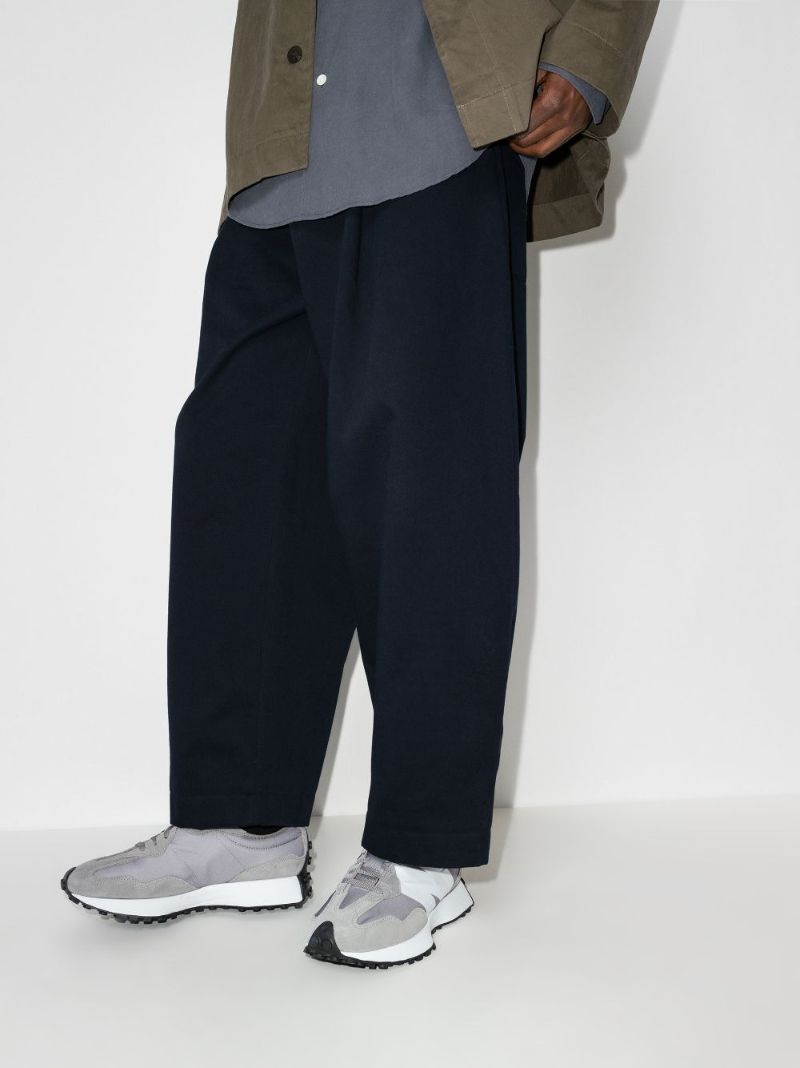 Grey 327 Suede Sneakers