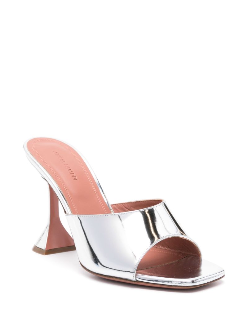 Silver Lupita 95 Mules