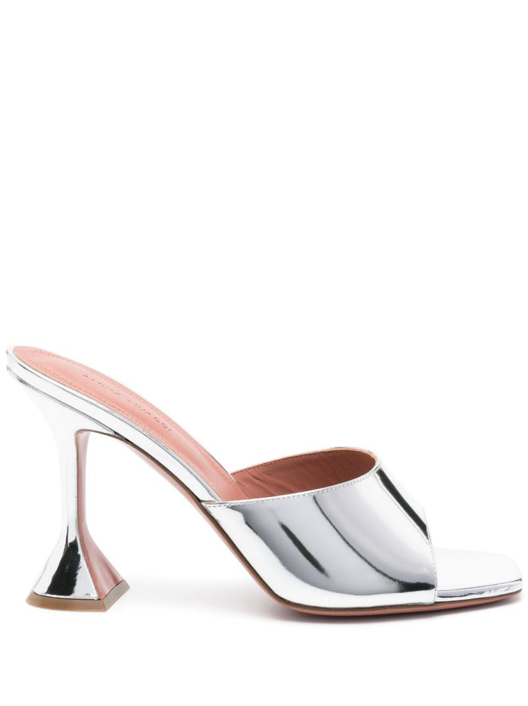 Silver Lupita 95 Mules