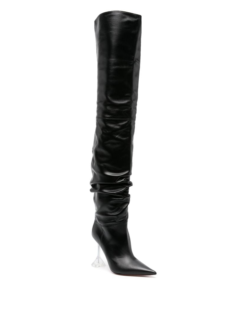 Black Olivia 95 Over-the-knee Boots