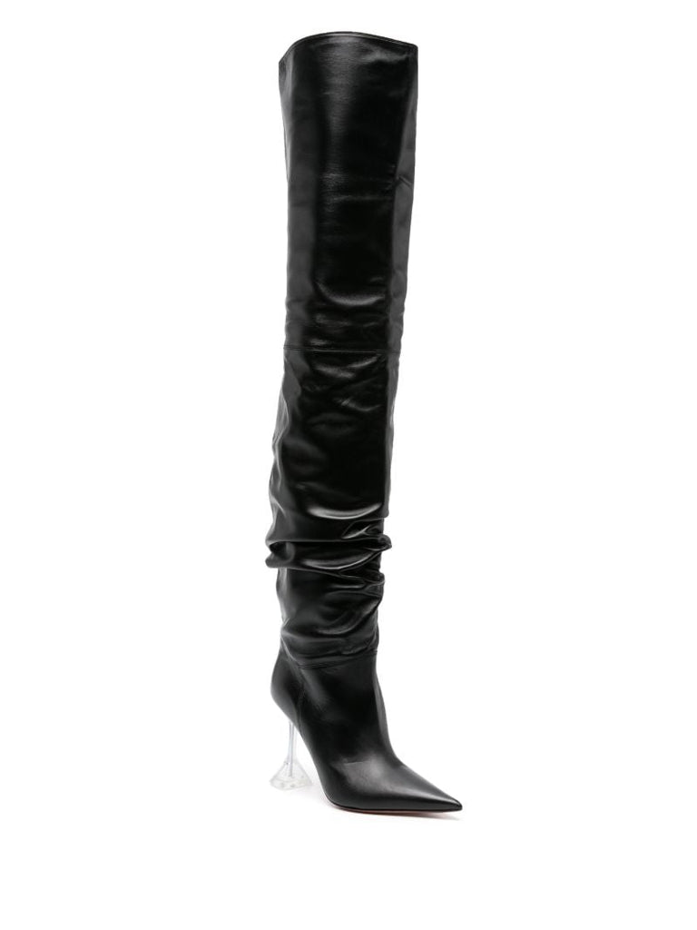 Black Olivia 95 Over-the-knee Boots