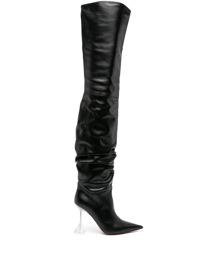 Black Olivia 95 Over-the-knee Boots