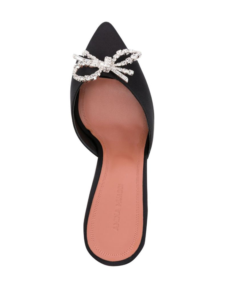 Black Rosie 95 Crystal Mules