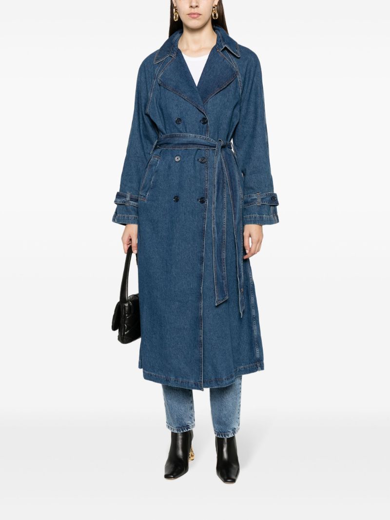 Blue Hayes Denim Trench Coat