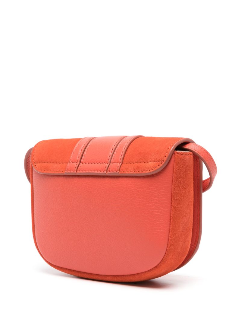 Orange Hana Mini Crossbody Bag