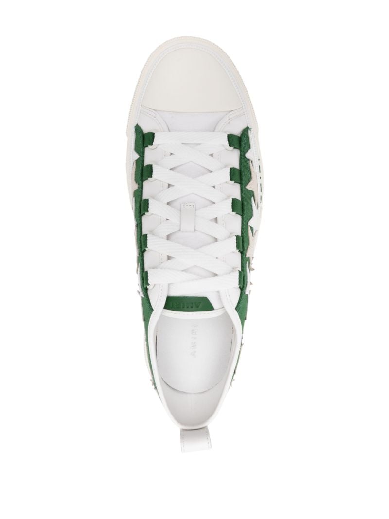 Green Stars Court Sneakers