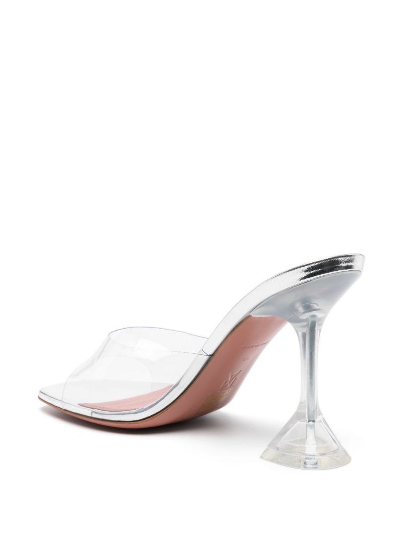 Silver Lupita 95 Mules