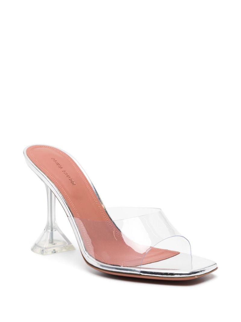 Silver Lupita 95 Mules
