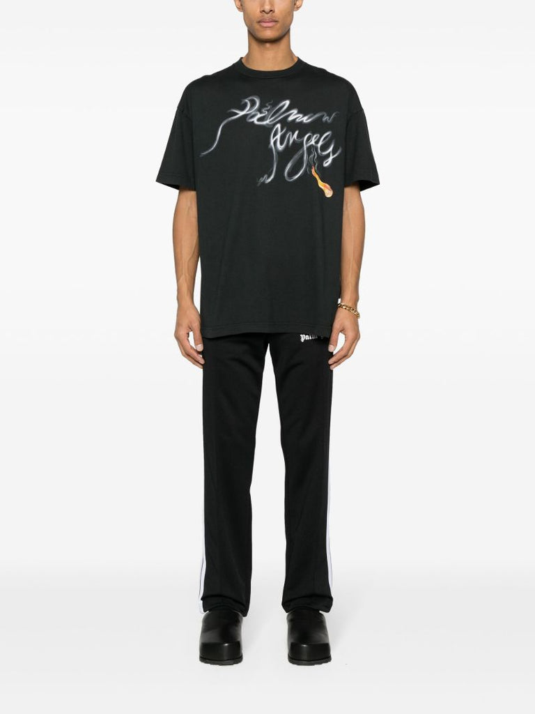 Black Foggy Logo-print T-shirt