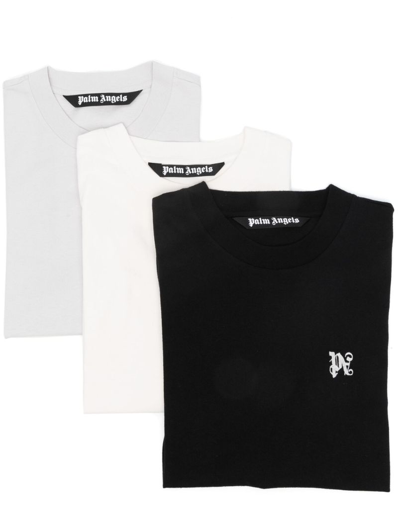 Black and White Organic Cotton T-shirts Set