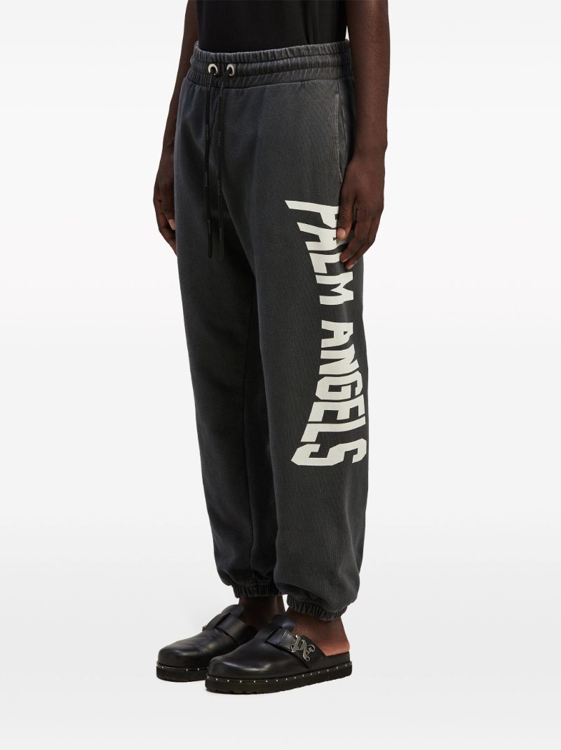 Grey City Washed-effect Track Pants