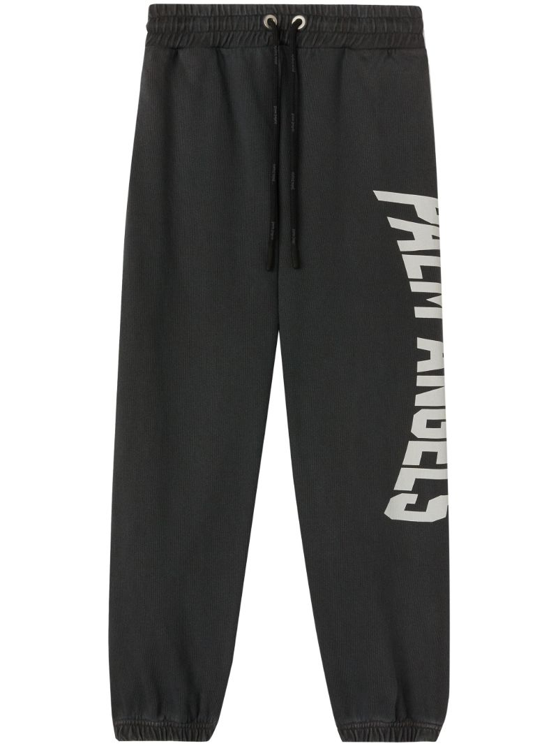 Grey City Washed-effect Track Pants