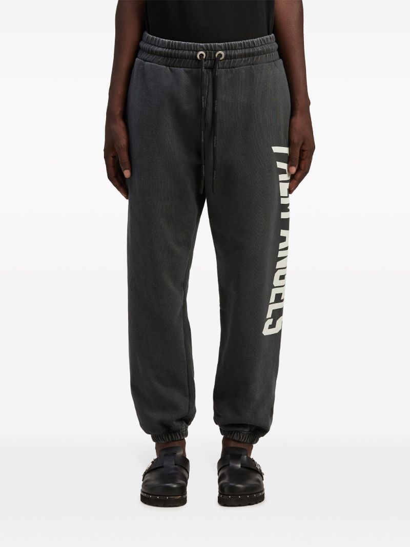 Grey City Washed-effect Track Pants