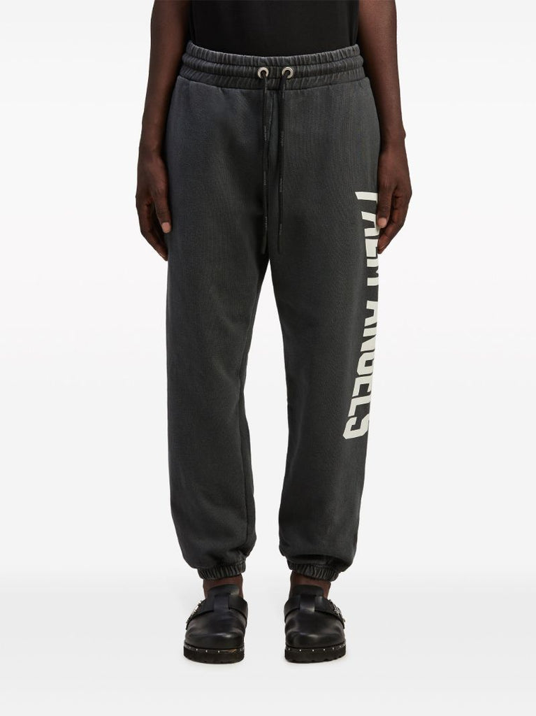 Grey City Washed-effect Track Pants