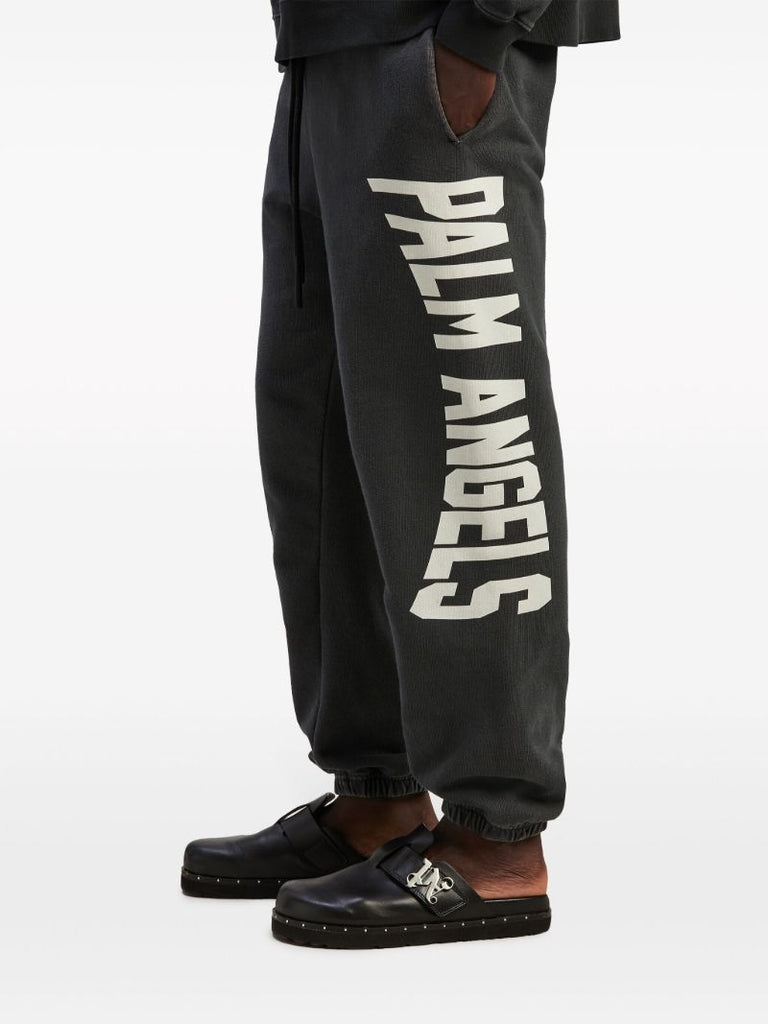 Grey City Washed-effect Track Pants
