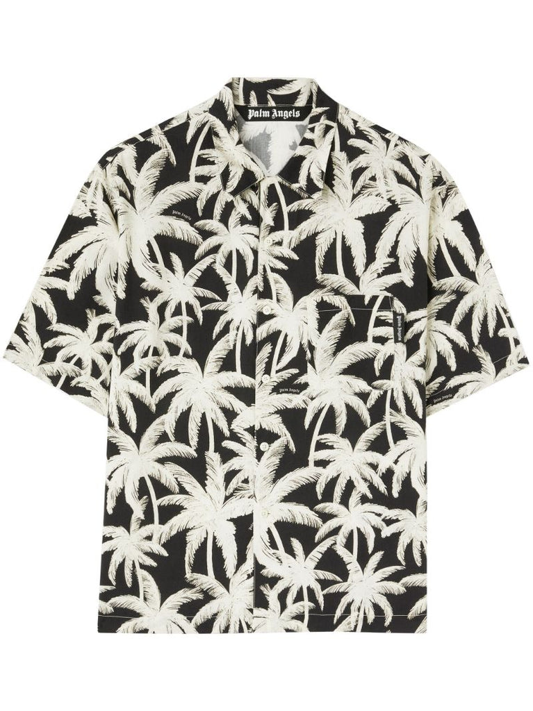 Black Palms Short-sleeve Shirt