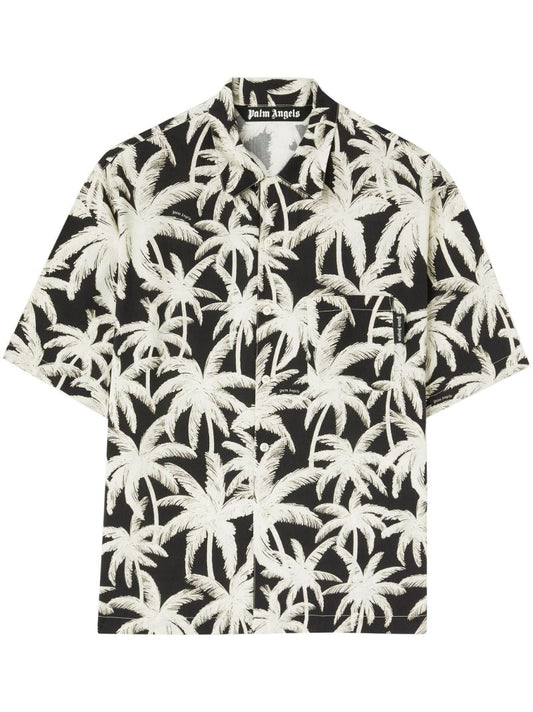 Black Palms Short-sleeve Shirt