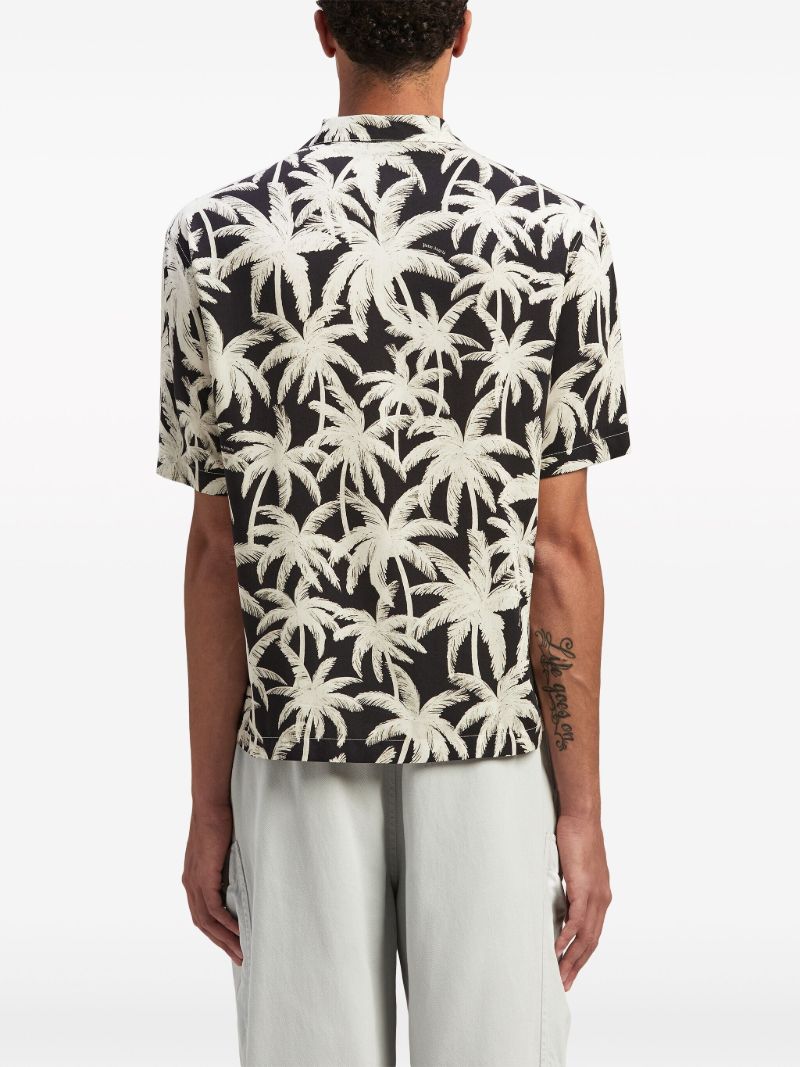 Black Palms Short-sleeve Shirt