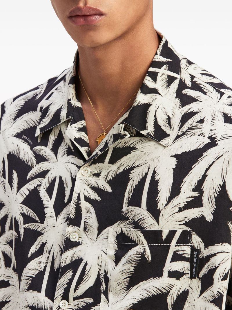 Black Palms Short-sleeve Shirt