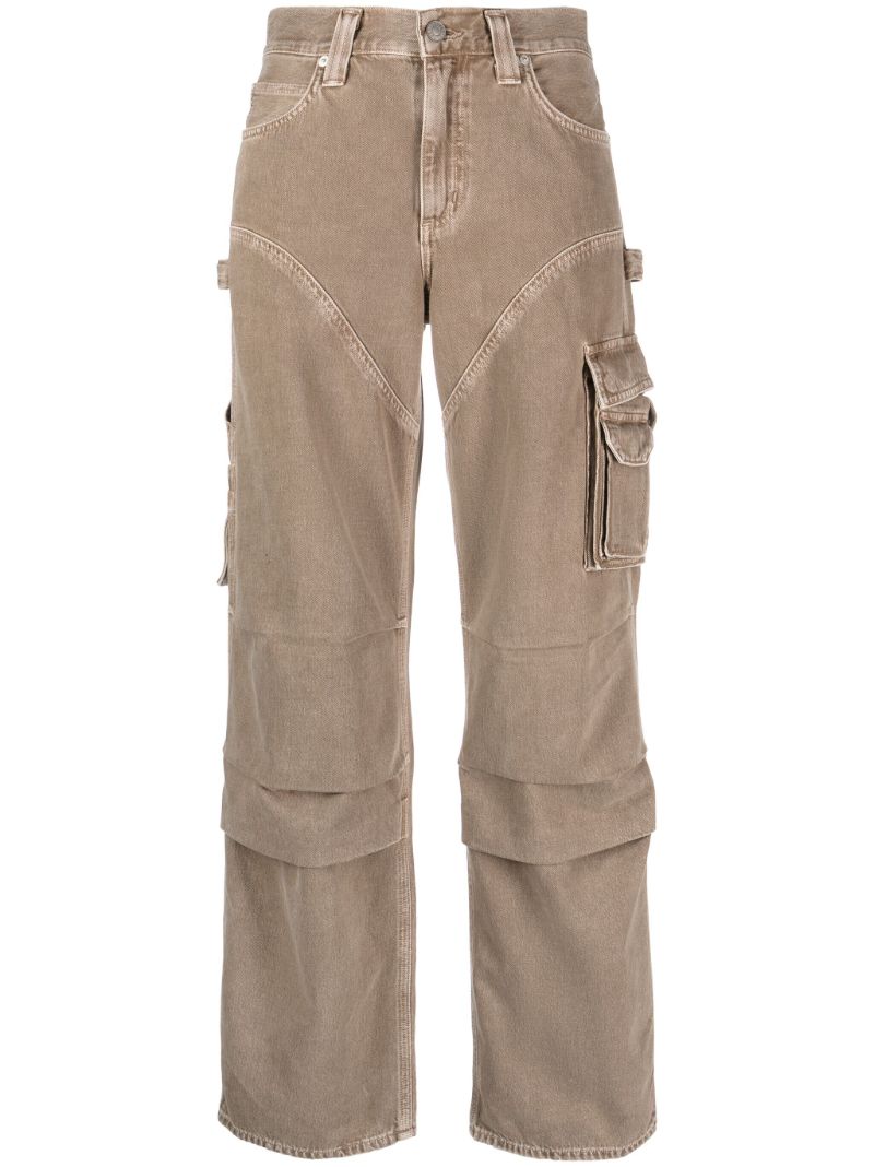 Neutral Nera Mid-rise Wide Jeans
