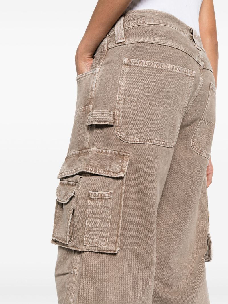 Neutral Nera Mid-rise Wide Jeans