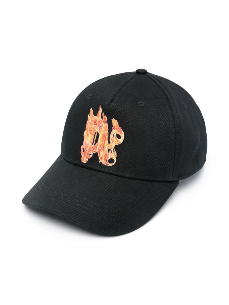 Black Logo-embroidered Baseball Cap