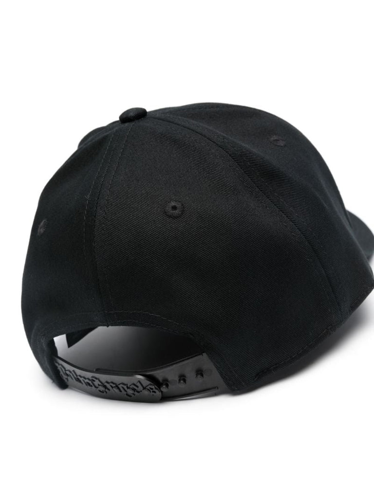 Black Logo-embroidered Baseball Cap