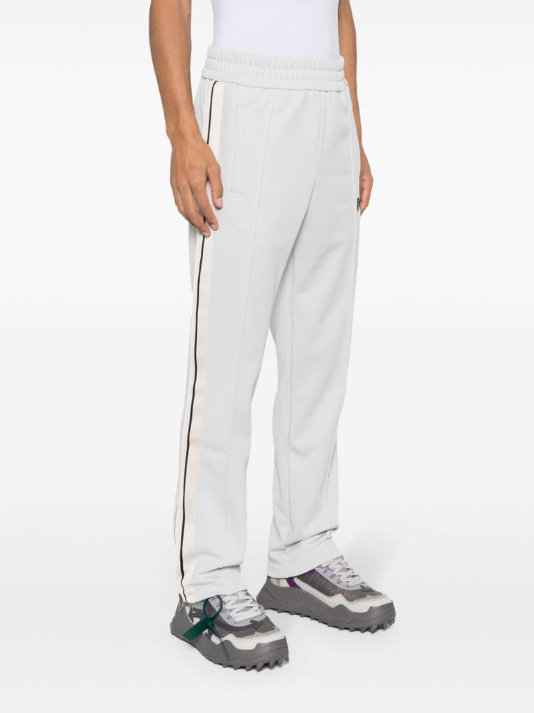 Grey Monogram-embroidered Track Pants